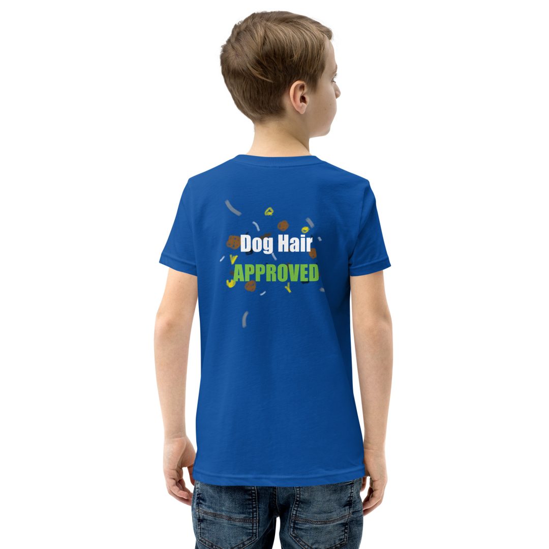 Dog Hair Approved Youth T-Shirt (Dark colors) - Image 16