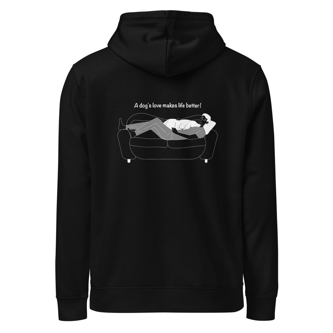 Man's Best Friend Unisex organic hoodie