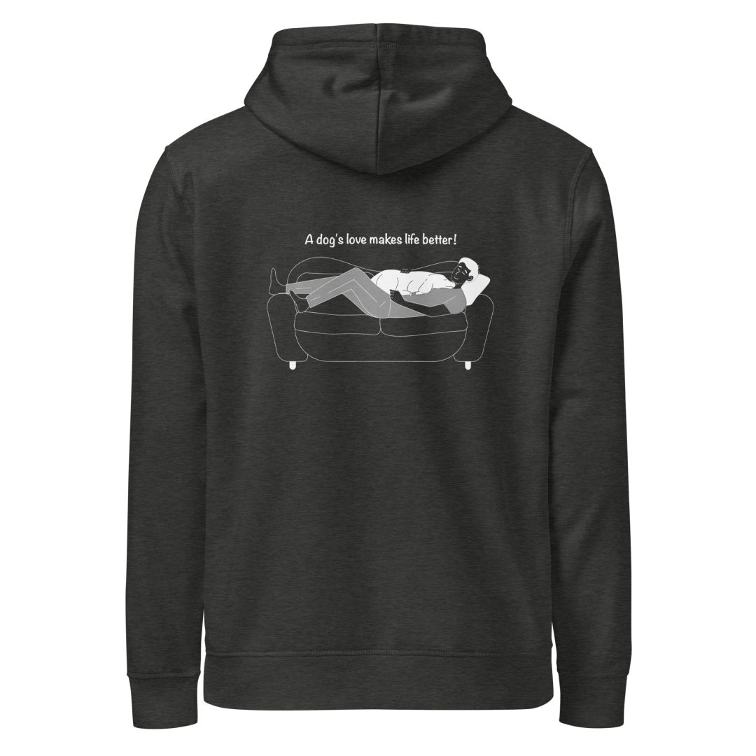 Man's Best Friend Unisex organic hoodie - Image 10