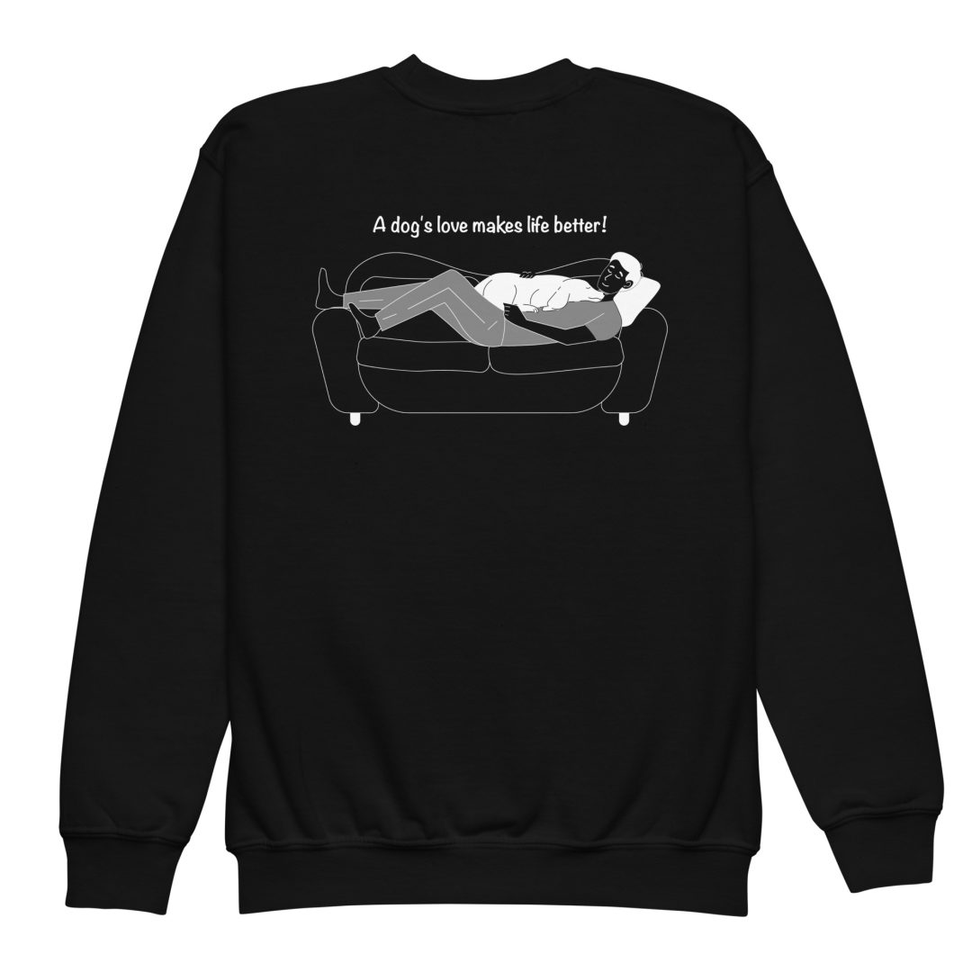 Man's Best Friend Youth sweatshirt - Image 2