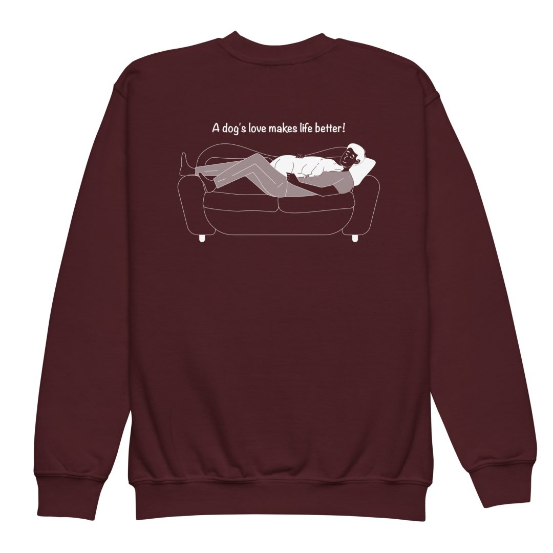 Man's Best Friend Youth sweatshirt - Image 6