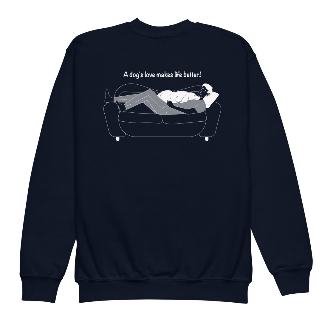 Man's Best Friend Youth sweatshirt - Image 4