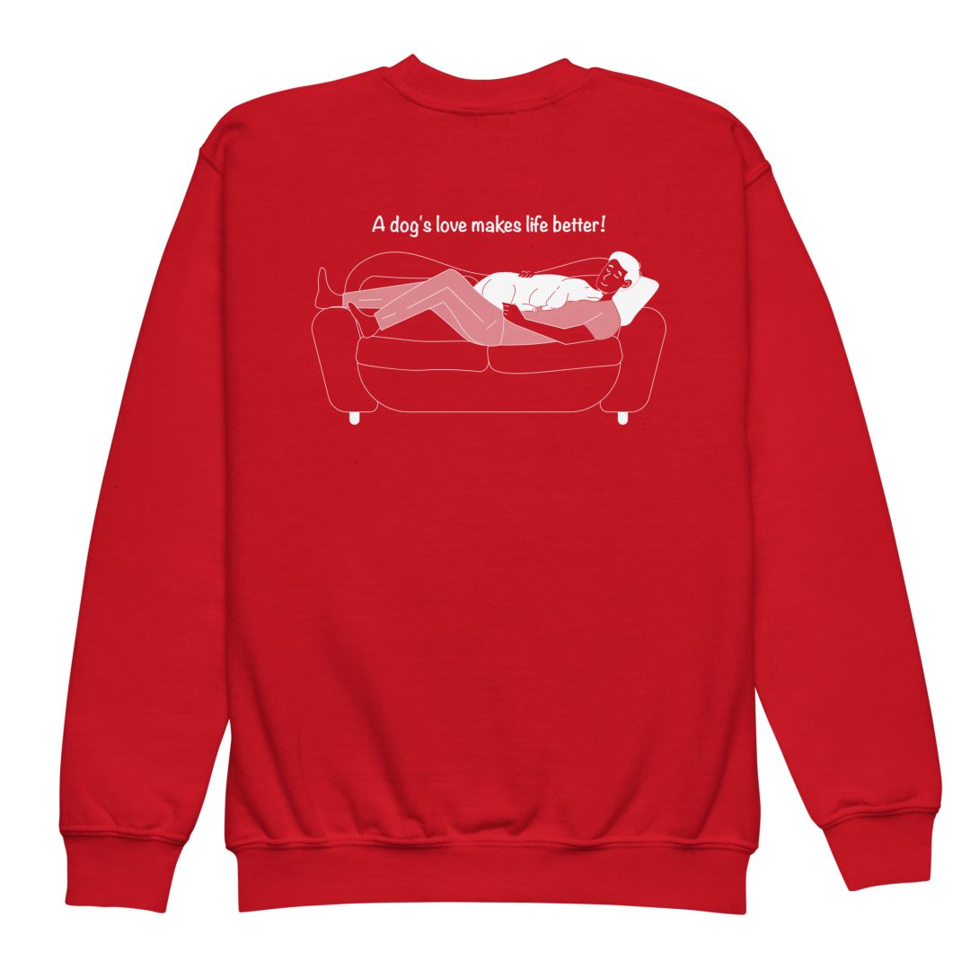 Man's Best Friend Youth sweatshirt - Image 8