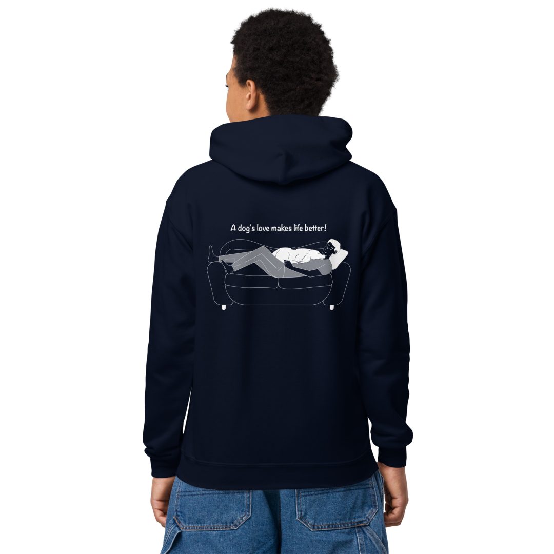 Man's Best Friend Youth hoodie - Image 9
