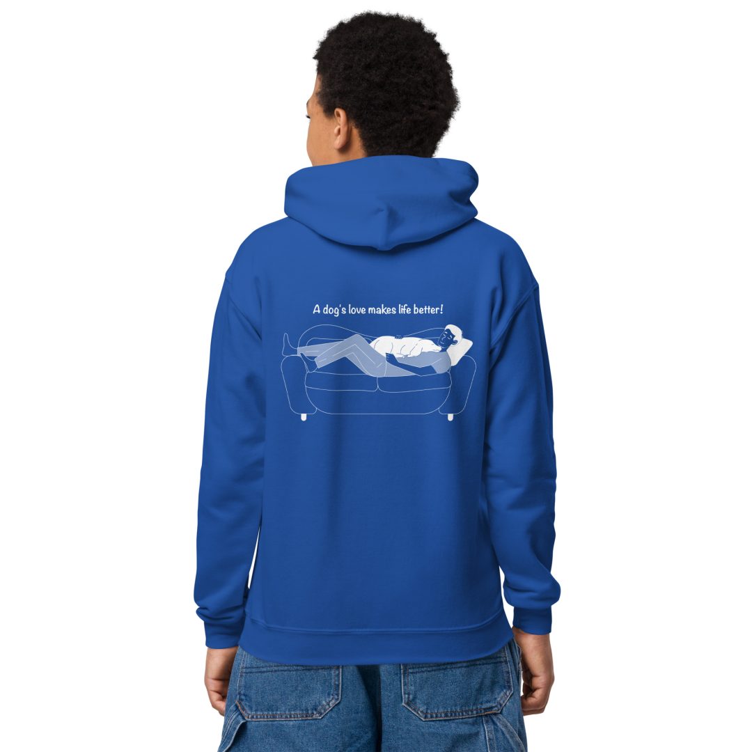 Man's Best Friend Youth hoodie - Image 14