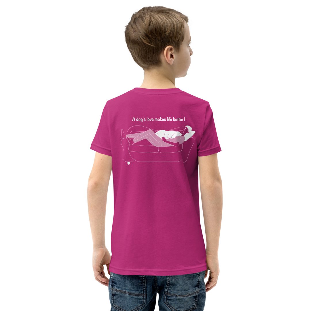 Man's Best Friend Youth T-Shirt - Image 32