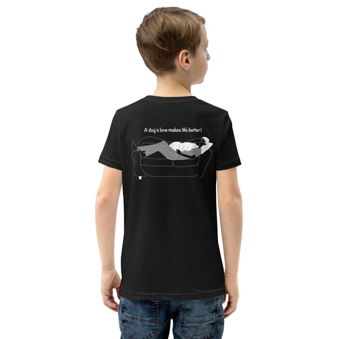 Man's Best Friend Youth T-Shirt - Image 4
