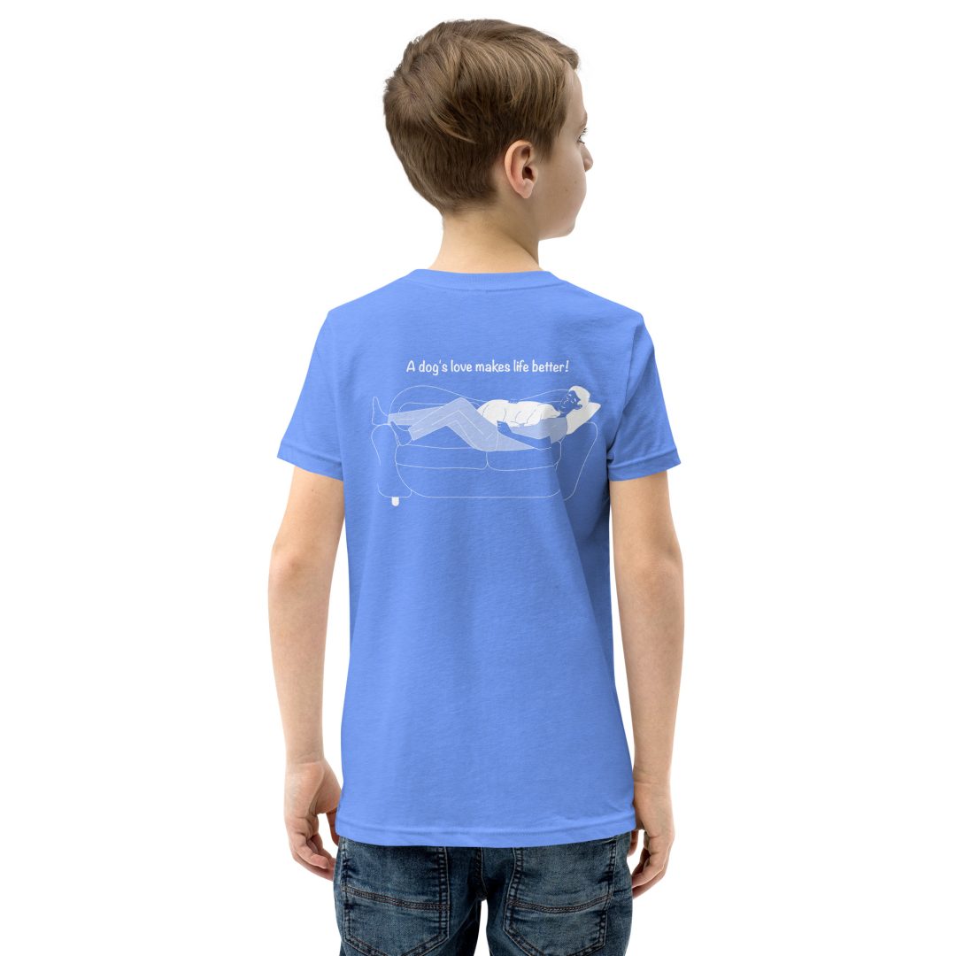 Man's Best Friend Youth T-Shirt - Image 44
