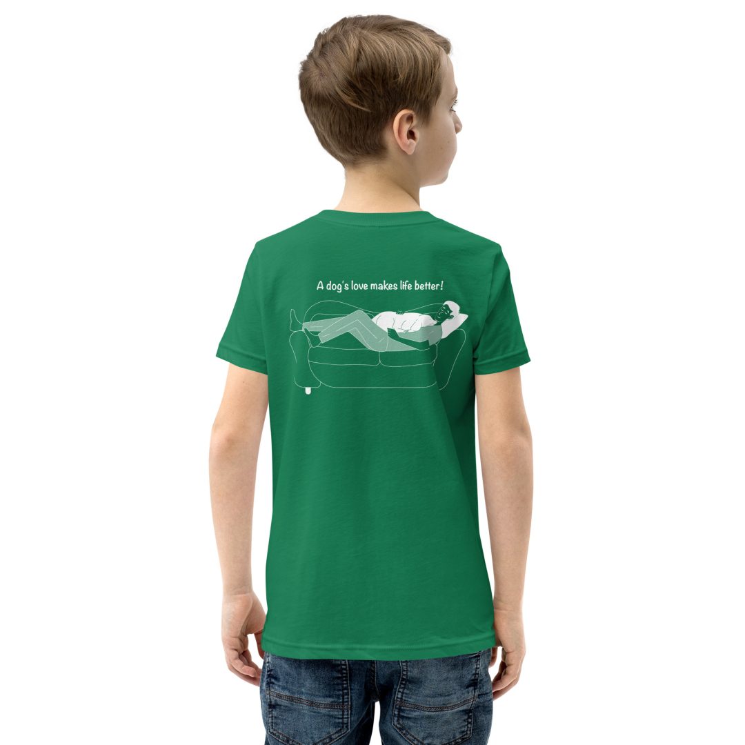 Man's Best Friend Youth T-Shirt - Image 40