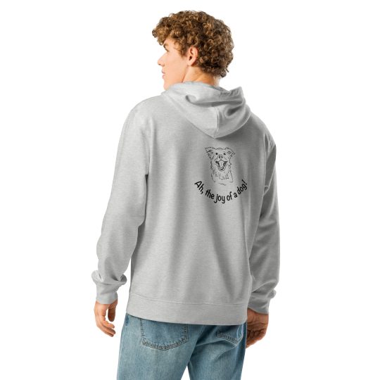 Joy of a Dog Unisex organic hoodie