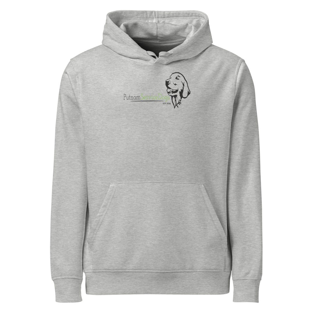 A dog's love makes life better Unisex organic hoodie - Image 6