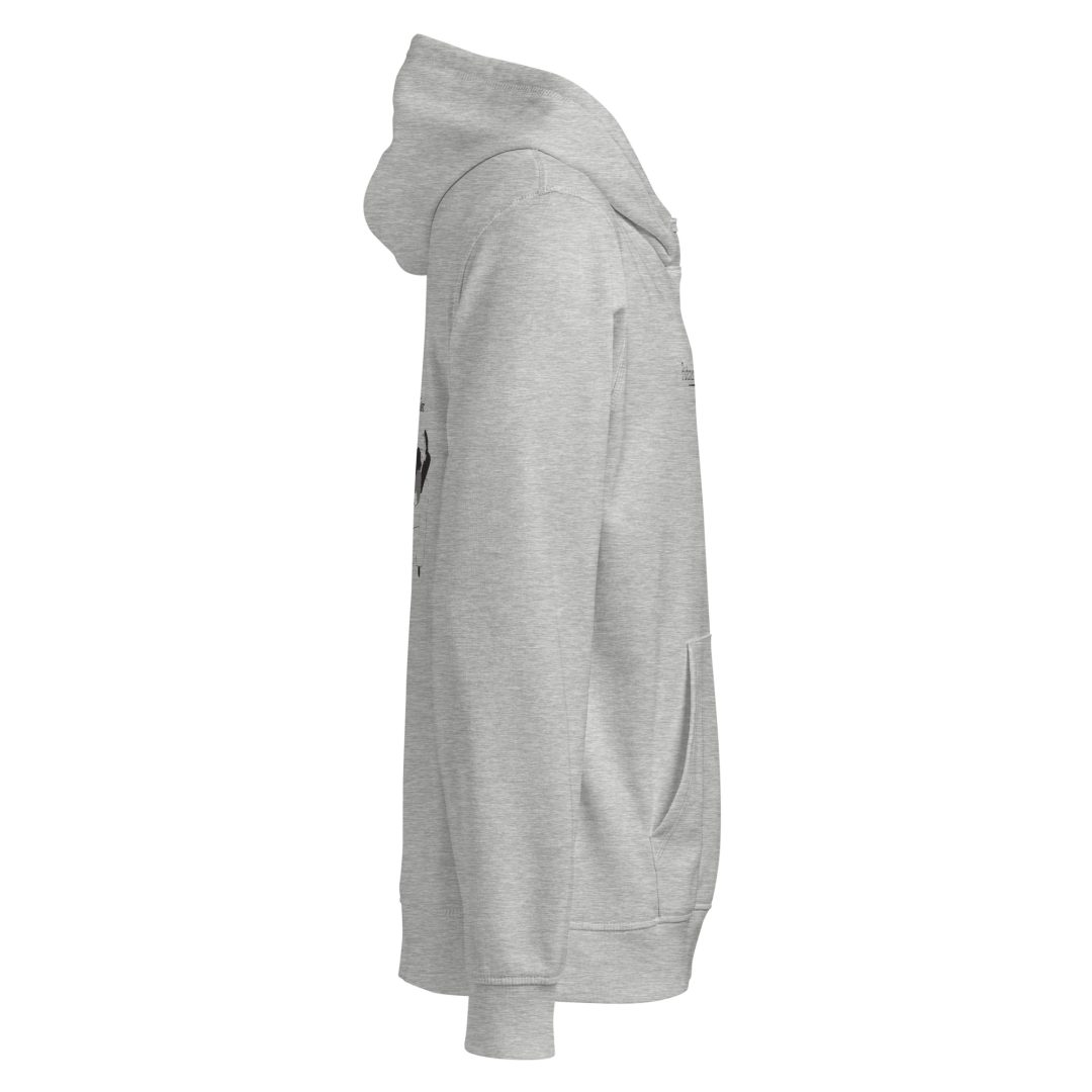 A dog's love makes life better Unisex organic hoodie - Image 8