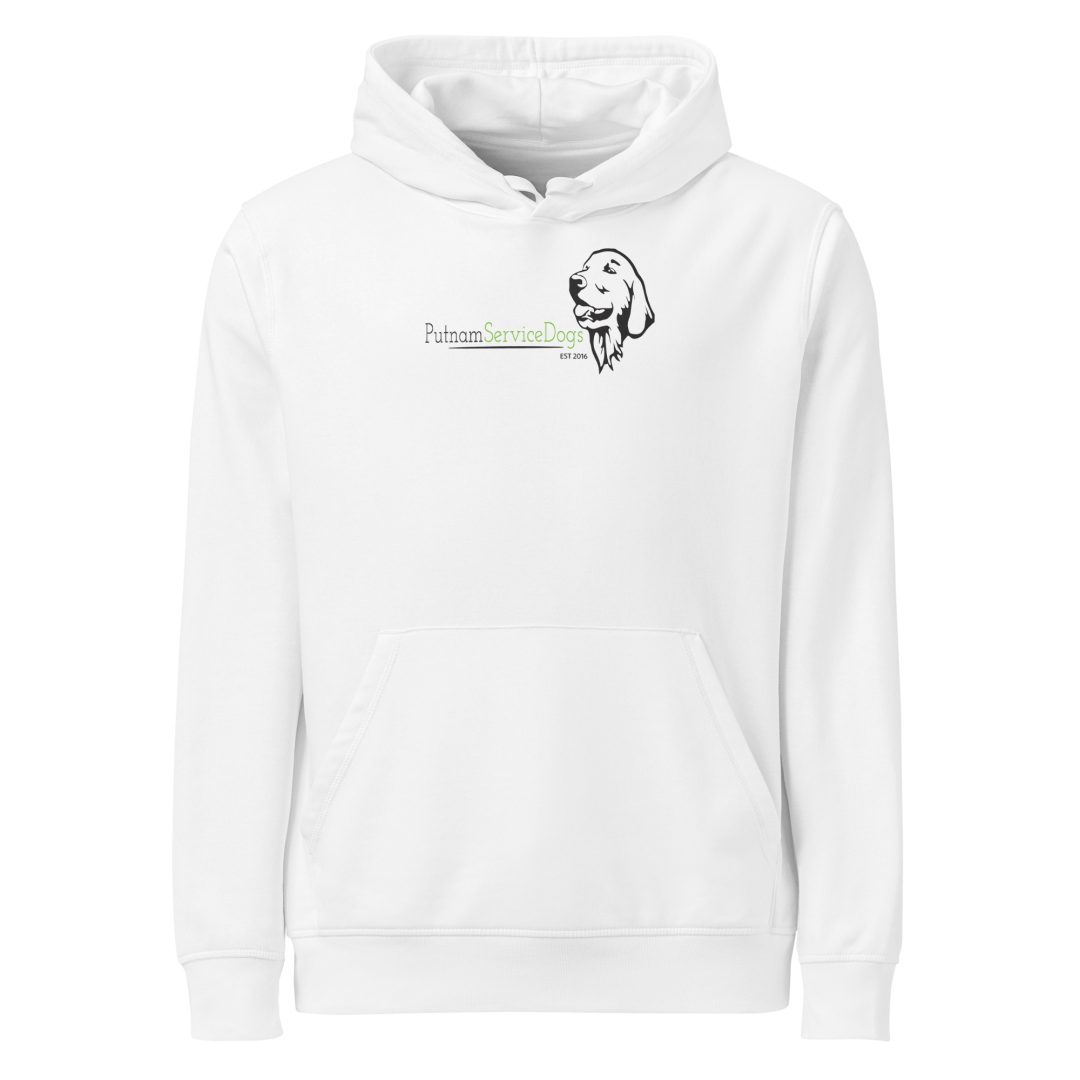 A dog's love makes life better Unisex organic hoodie - Image 9