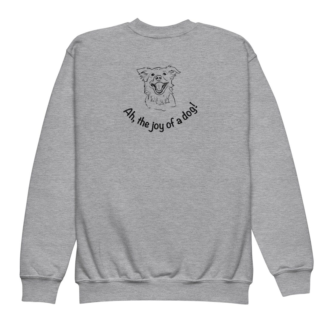 The Joy of a Dog Youth sweatshirt - Image 7