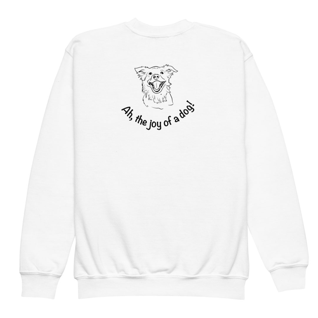 The Joy of a Dog Youth sweatshirt - Image 9