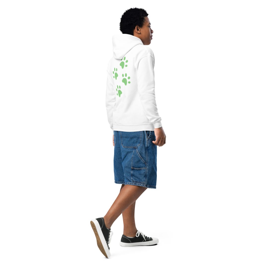 Paw Prints Youth hoodie - Image 8