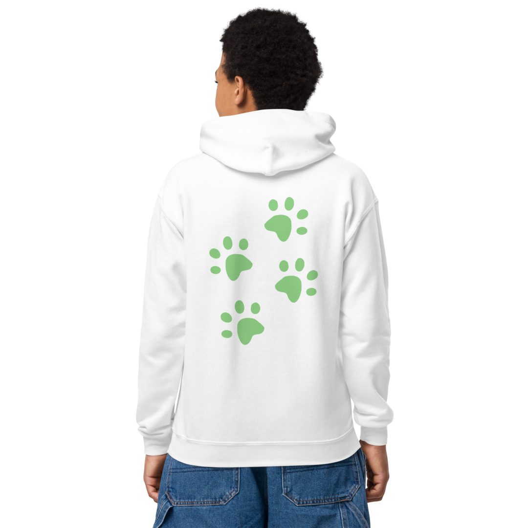 Paw Prints Youth hoodie - Image 7