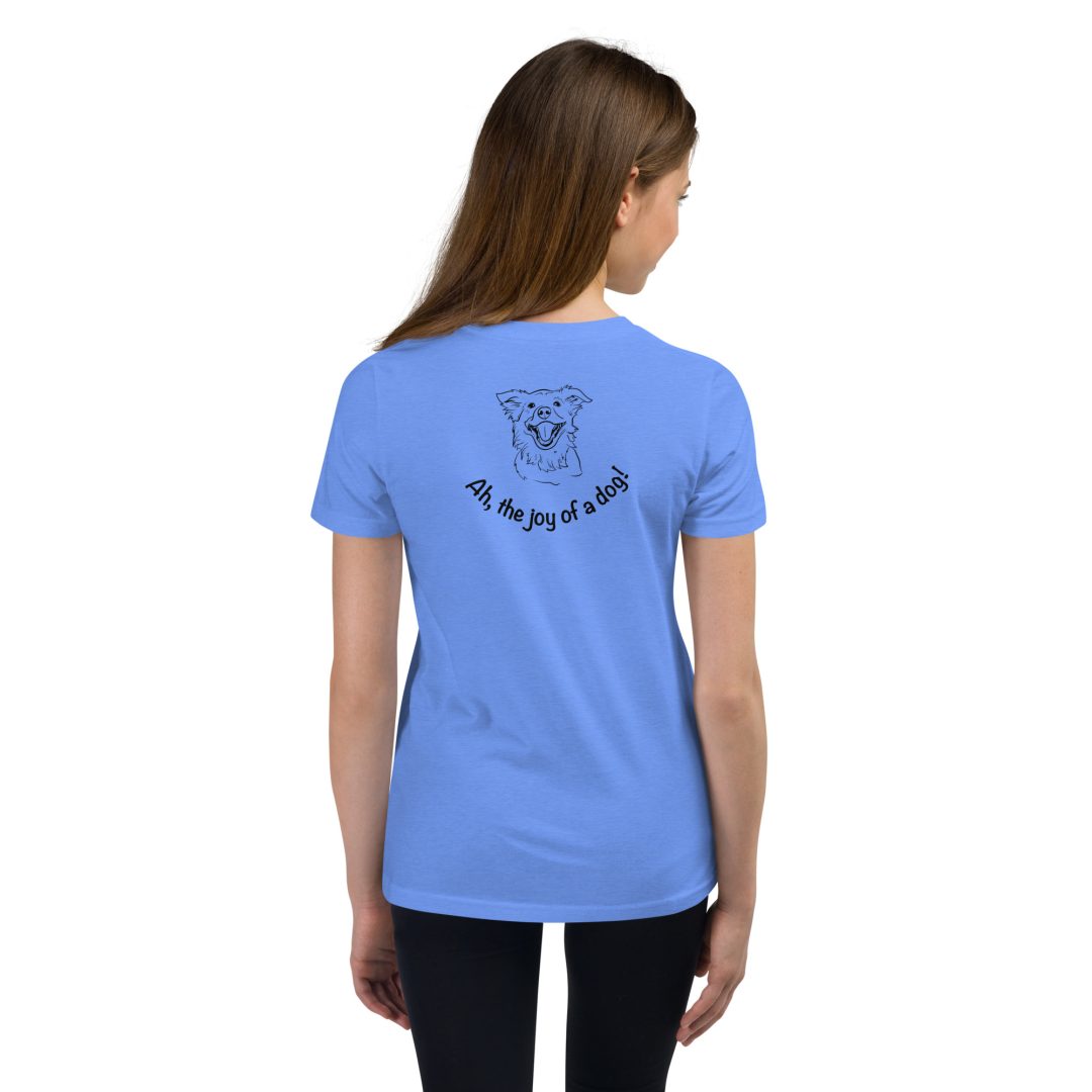 The Joy of a Dog Youth T-Shirt - Image 12