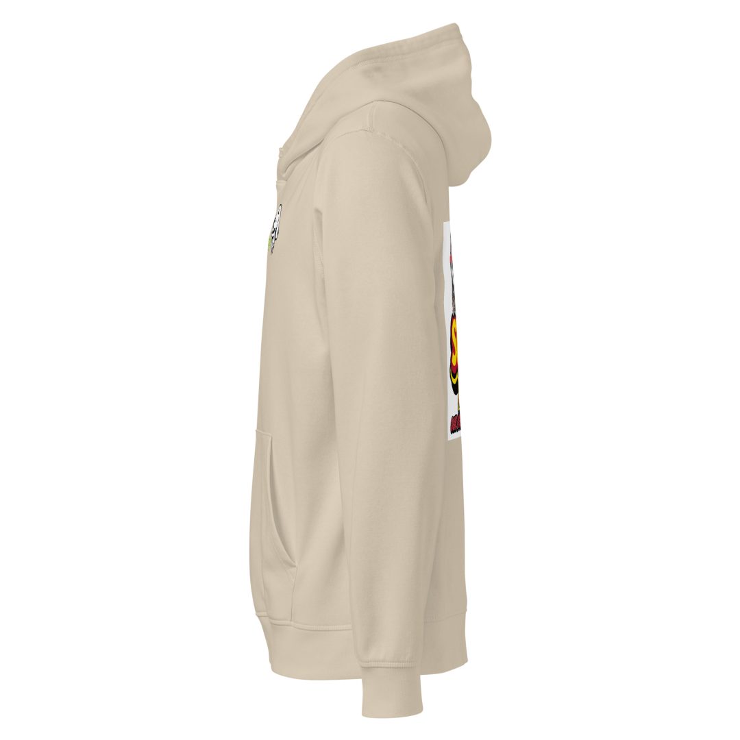 Super Hero Dog Unisex organic hoodie - Image 12