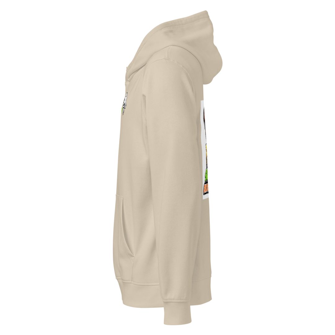 Furry Superheroes Unisex organic hoodie - Image 12