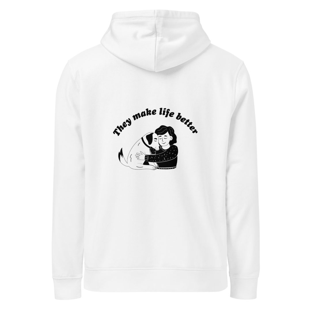 They Make Life Better Unisex organic hoodie - Image 10