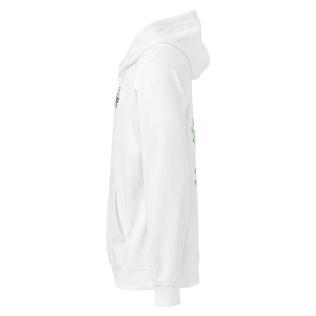 Paw prints Unisex organic hoodie - Image 11