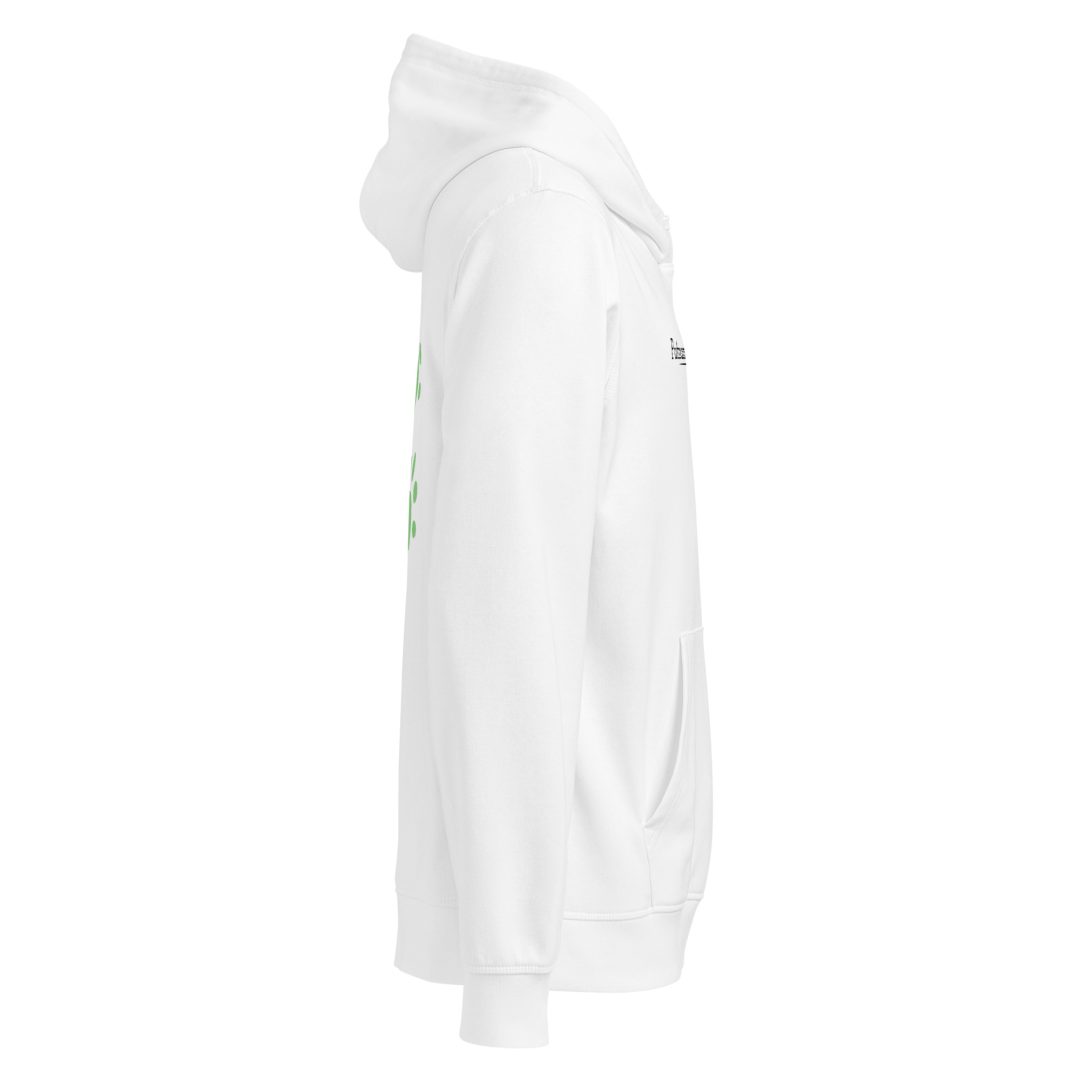 Paw prints Unisex organic hoodie - Image 12