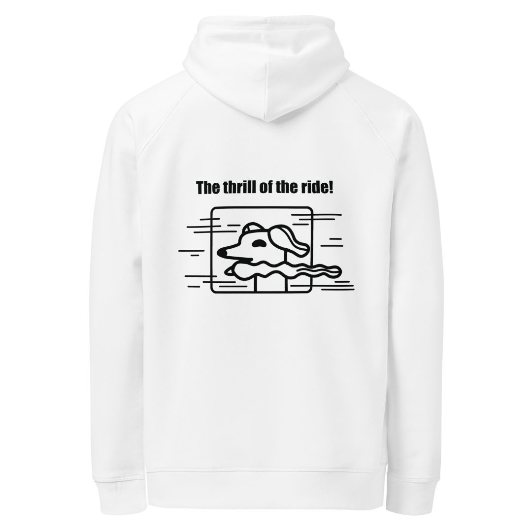 The Thrill of the Ride organic Unisex hoodie - Image 18