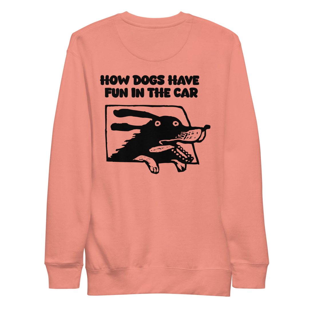 How Dogs Have Fun in Cars Unisex Sweatshirt - Image 7