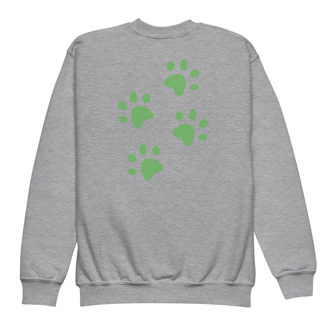 Paw Prints Youth sweatshirt - Image 4