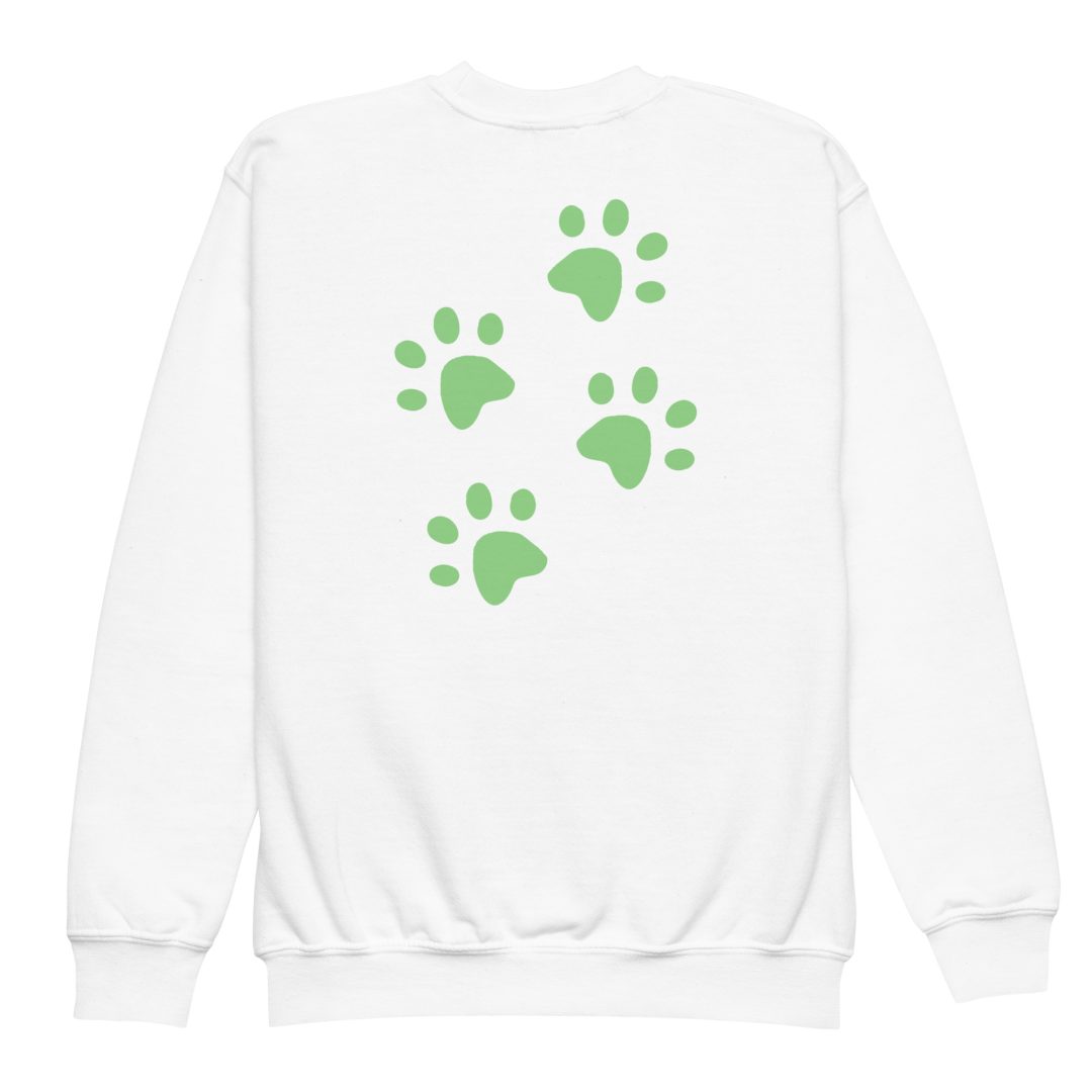 Paw Prints Youth sweatshirt - Image 6