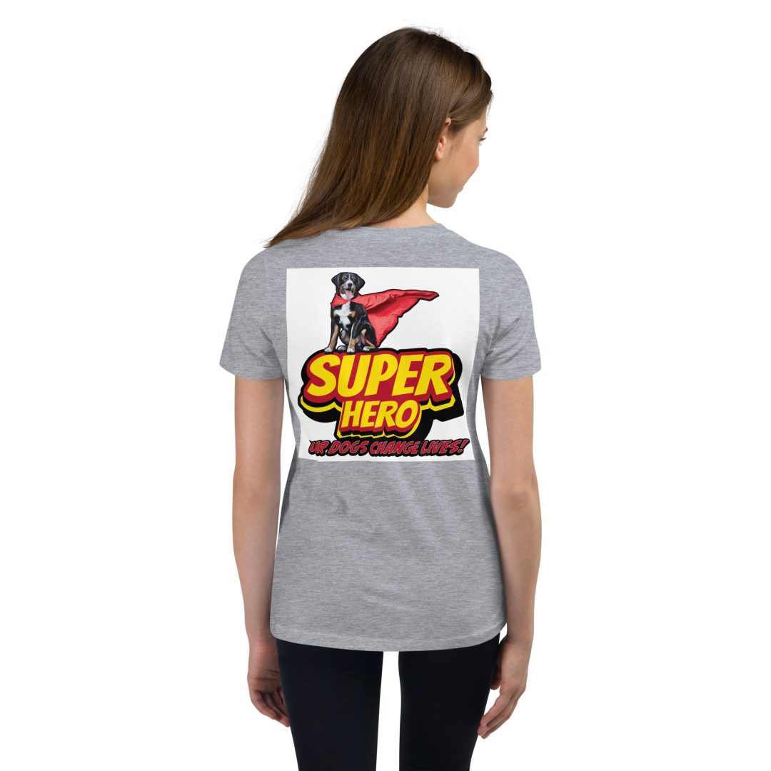 Super Hero Dog Youth T-Shirt - Image 14