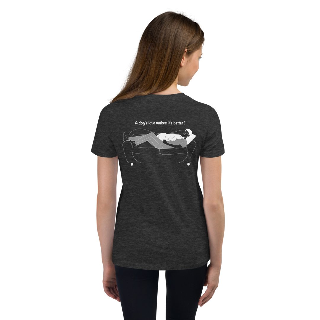 Man's Best Friend Youth T-Shirt - Image 43