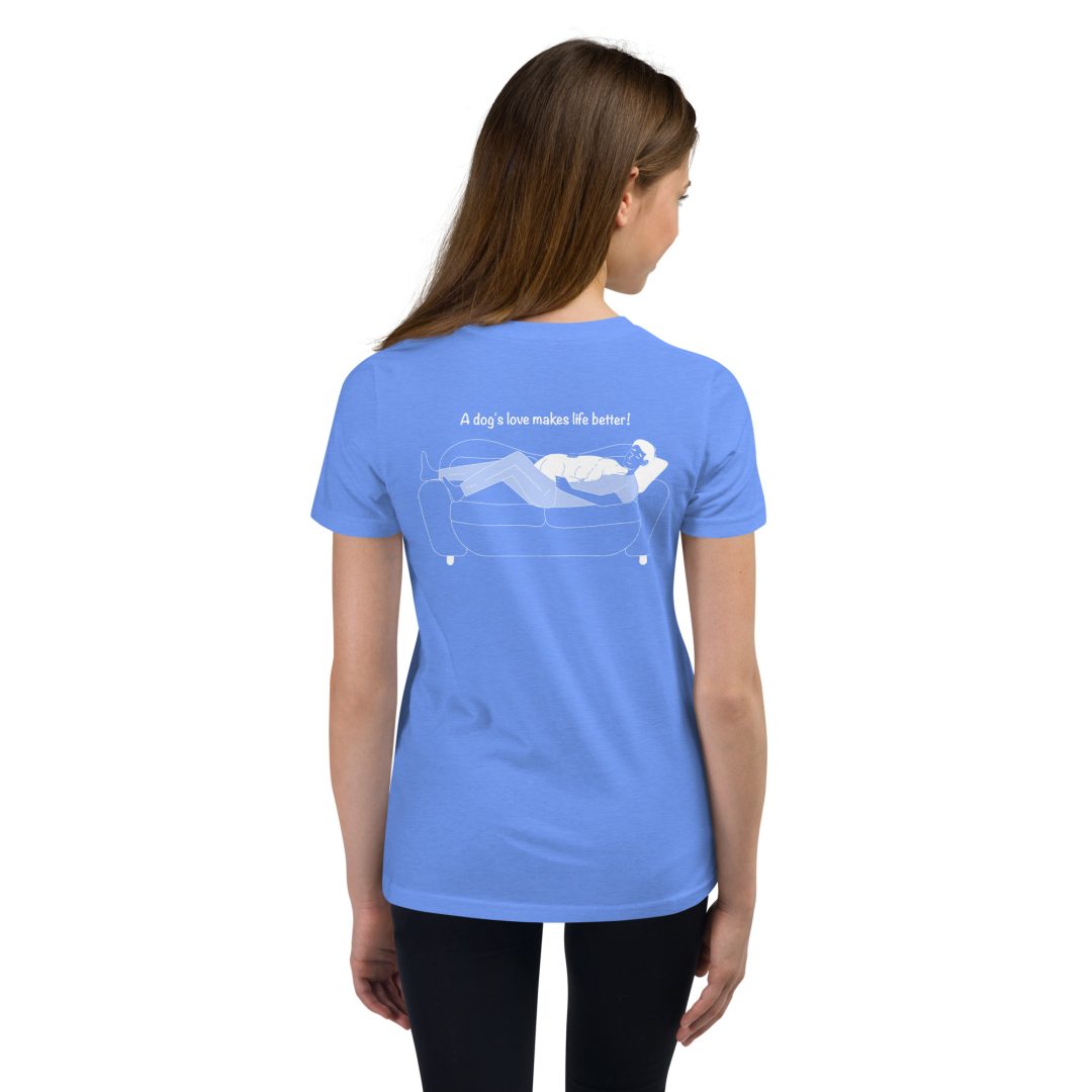 Man's Best Friend Youth T-Shirt - Image 47