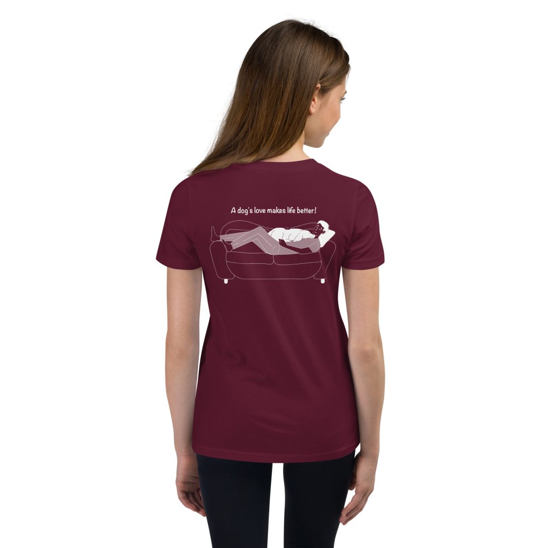 Man's Best Friend Youth T-Shirt - Image 39