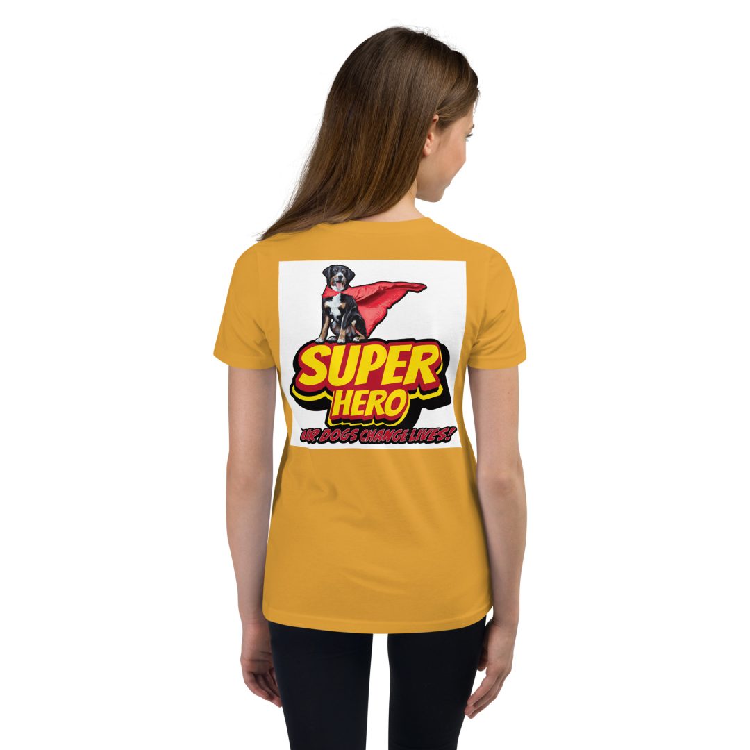 Super Hero Dog Youth T-Shirt - Image 16