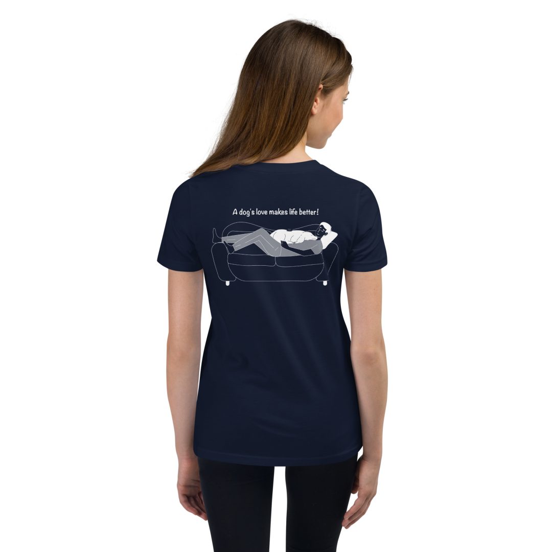 Man's Best Friend Youth T-Shirt - Image 37