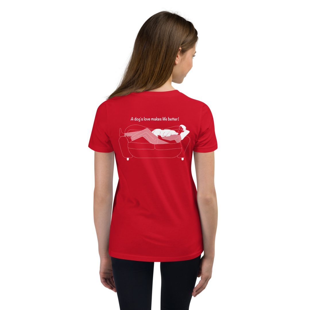 Man's Best Friend Youth T-Shirt - Image 41