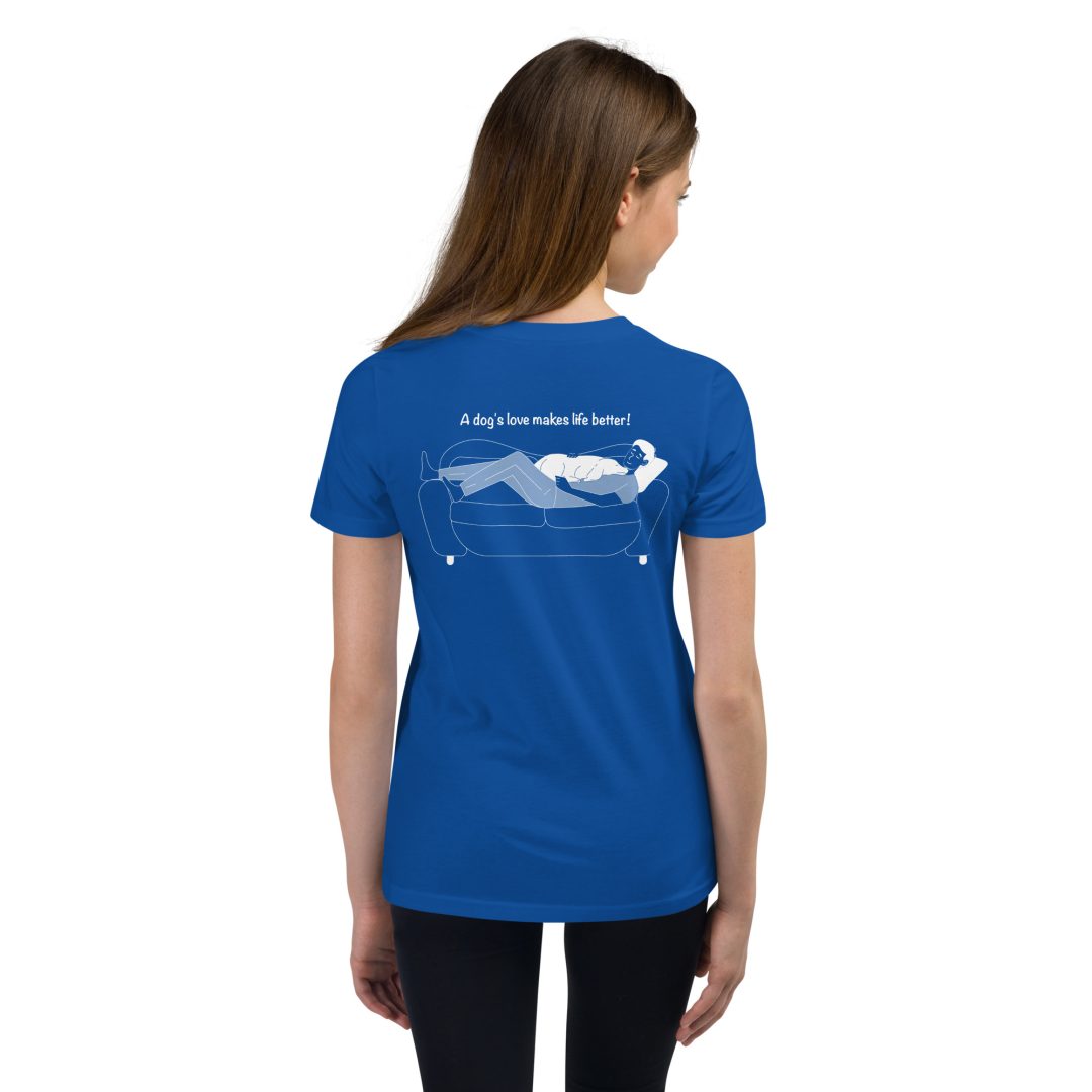 Man's Best Friend Youth T-Shirt - Image 45