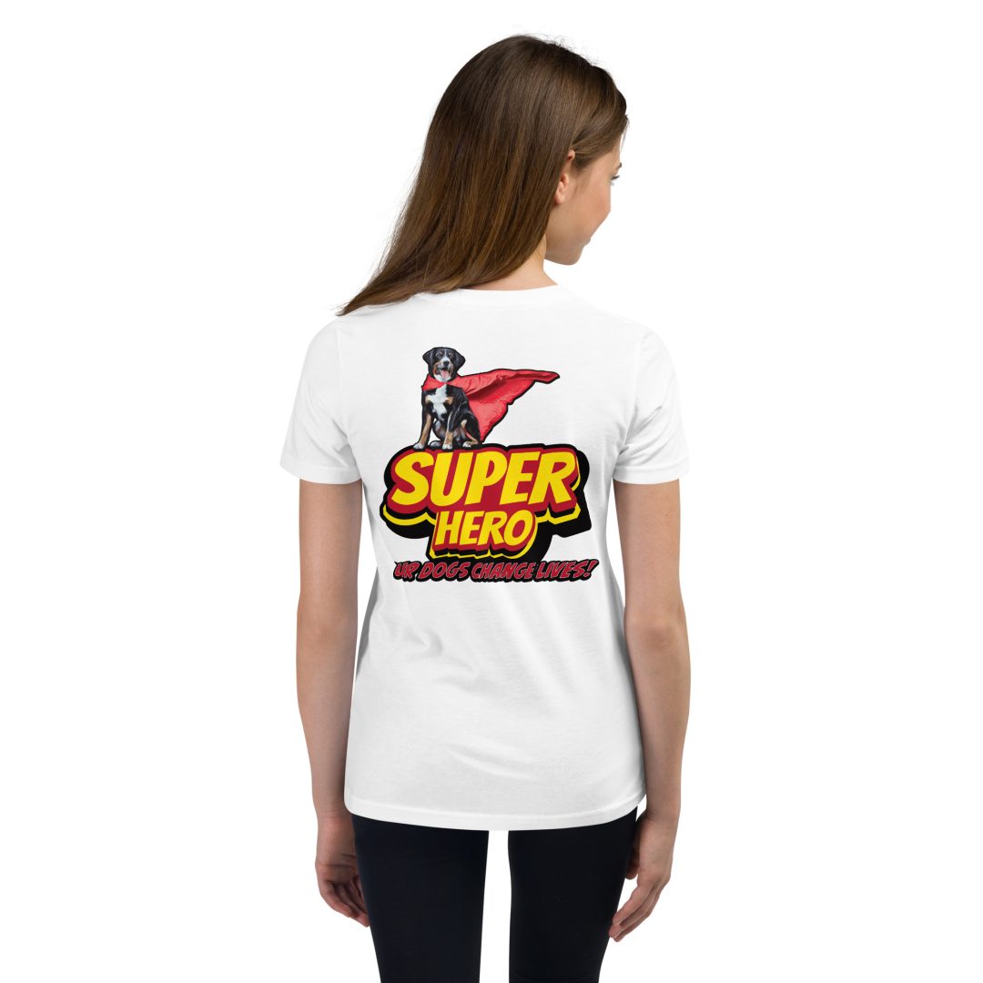 Super Hero Dog Youth T-Shirt - Image 20